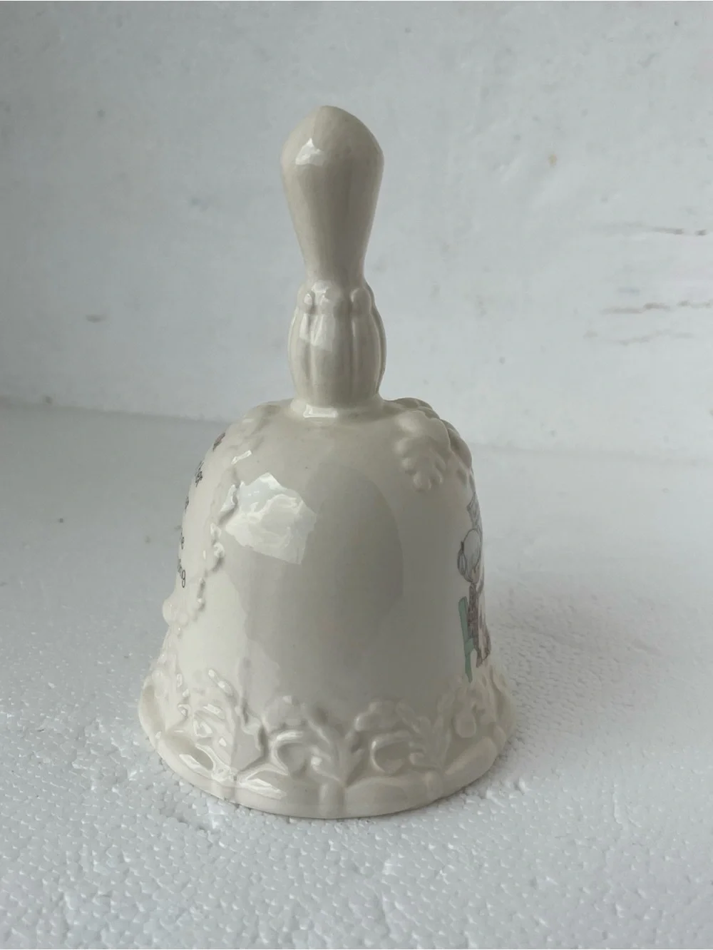 Vtg. Enesco Precious Moments Porcelain Bell 